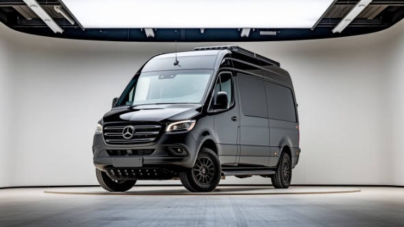 sprinter van with driver